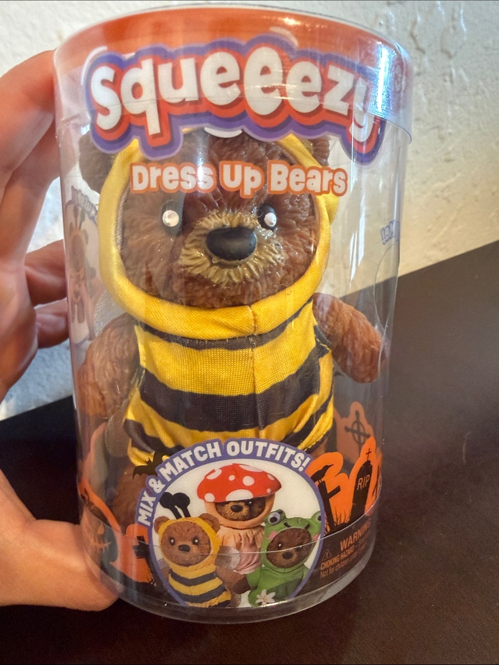 Squeezy Target Dress Up Bears Bumblebee Costume Bear - Yellow & Black